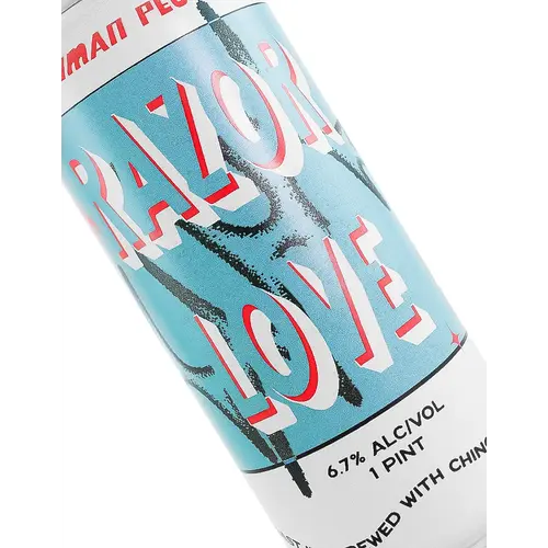 Human People Beer "Razor Love" West Coast IPA 16oz Can - Seattle, WA
