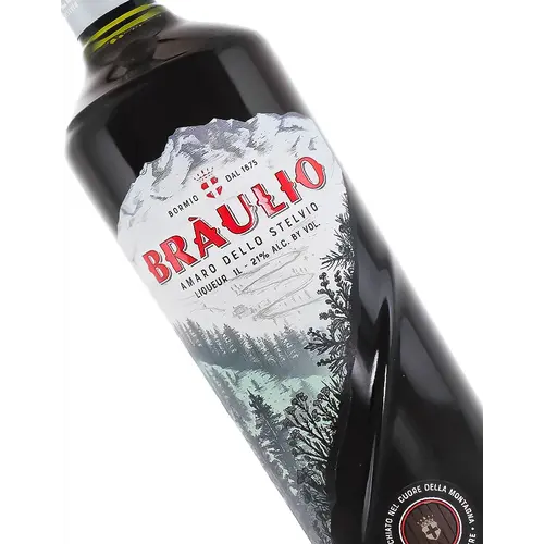 Braulio Liqueur Amaro 1 Liter, Italy