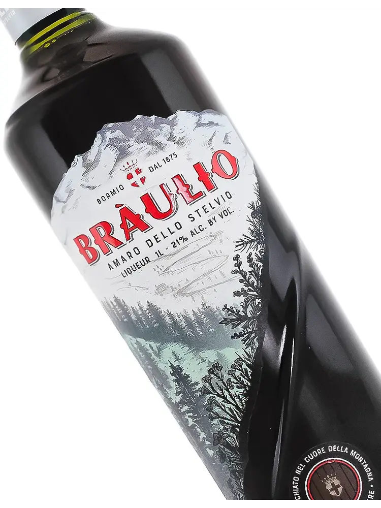Braulio Liqueur Amaro 1 Liter, Italy
