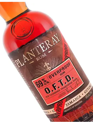 Planteray "O.F.T.D." Overproof Rum 1 Liter, Barbados