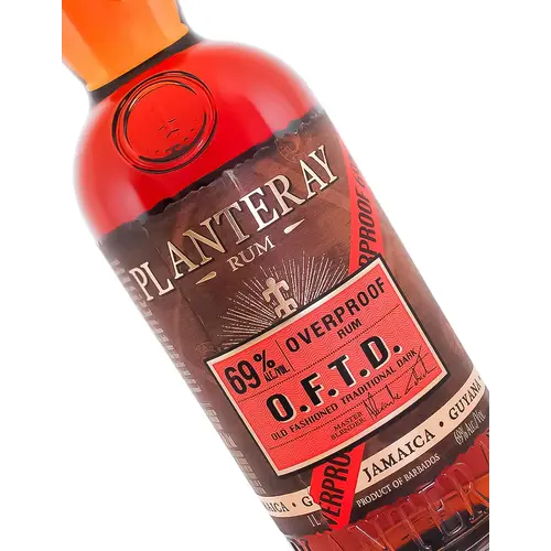 Planteray "O.F.T.D." Overproof Rum 1 Liter, Barbados