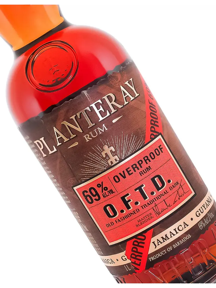 Planteray "O.F.T.D." Overproof Rum 1 Liter, Barbados