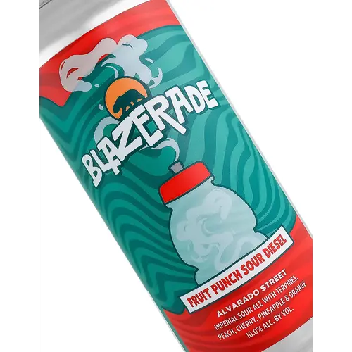 Alvarado Street Brewery "Blazerade" Fruit Punch Sour Diesel 16oz Can - Salinas, CA