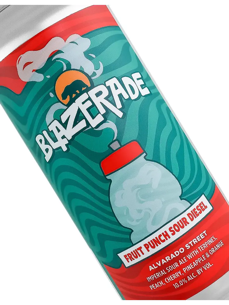Alvarado Street Brewery "Blazerade" Fruit Punch Sour Diesel 16oz Can - Salinas, CA