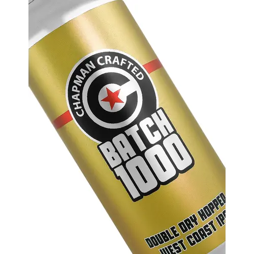 Chapman Crafted "Batch 1000" Double Dry Hopped West Coast IPA 16oz Can - Orange, CA