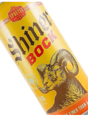 Shiner Bock 16oz Can - Shiner, Texas