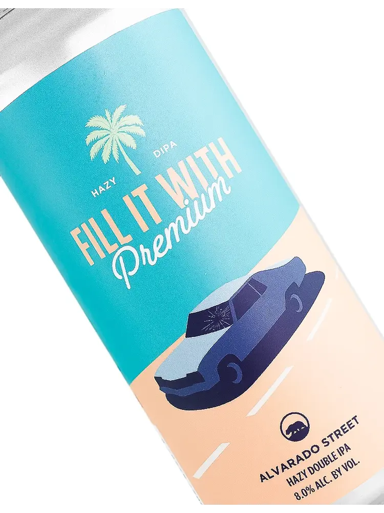Alvarado Street Brewery "Fill It With Premium" Hazy DIPA 16oz Can - Salinas, CA