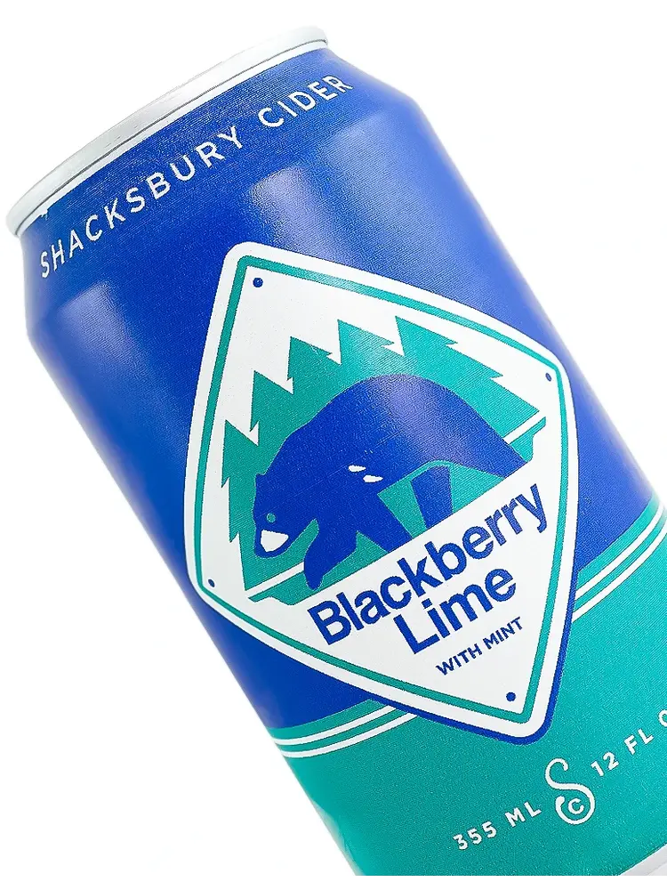 Shacksbury Cider "Blackberry Lime" Cider 12oz Can - Vergennes, VT