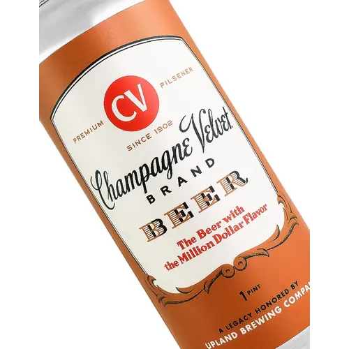 Upland Brewing "Champagne Velvet" Pilsner 16oz Can - Bloomington, IN