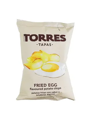 Torres "Fried Egg" Flavoured Potato Chips 1.41oz Bag, Spain