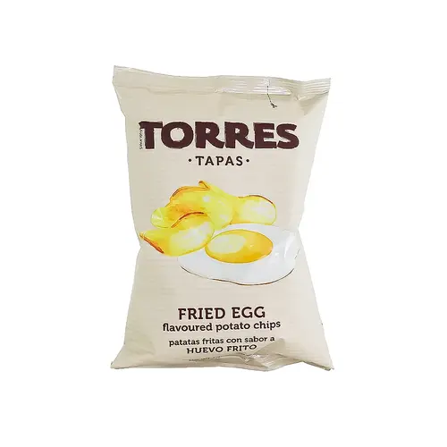 Torres "Fried Egg" Flavoured Potato Chips 1.41oz Bag, Spain