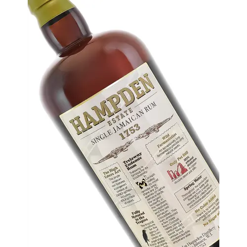 Hampden Estate "1753" Single Jamaican Rum