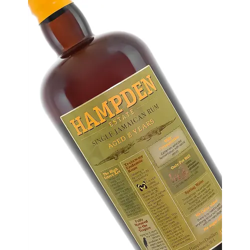 Hampden Estate Pure Single Jamaican Rum Aged 8 Years