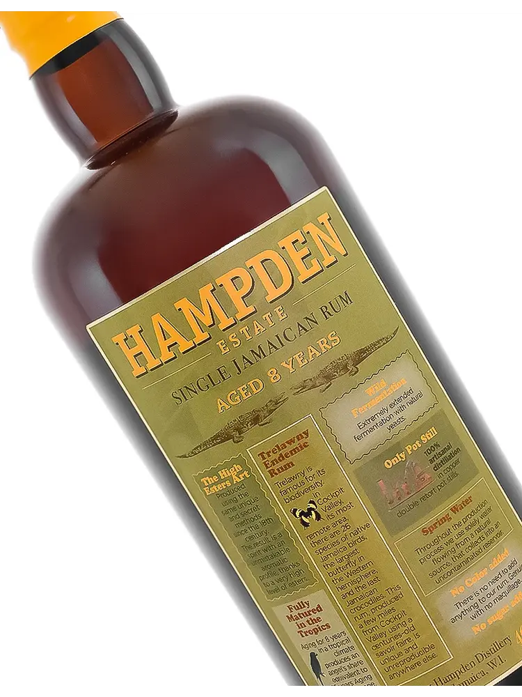 Hampden Estate Pure Single Jamaican Rum Aged 8 Years
