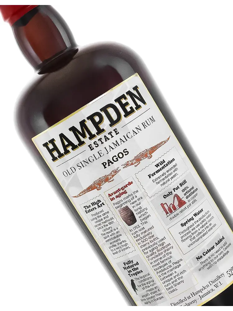 Hampden Estate "Pagos" Old Single Jamaican Rum