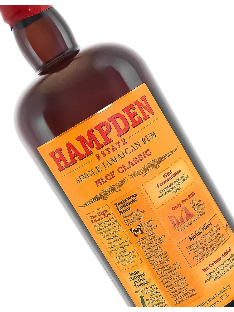 Hampden Estate "HLCF Classic" Single Jamaican Rum