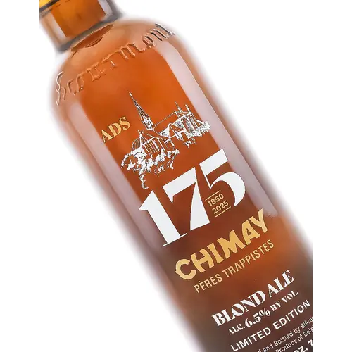 Chimay "175th Anniversary" Blond Ale 750ml Bottle - Belgium