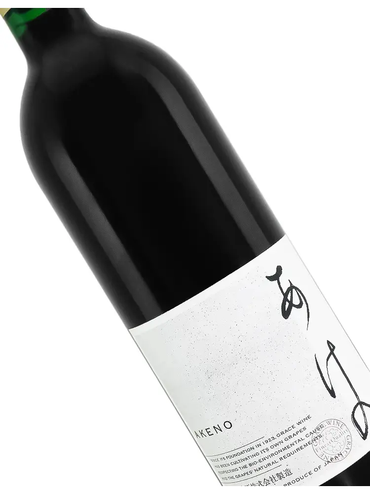 Grace Wine "Akeno" 2022 Red Blend, Misawa Vineyard, Japan