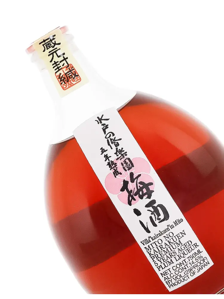 Mito No Kairakuen Plum Liqueur Aged 5 Years, Japan