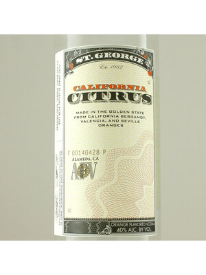 St. George California Citrus Vodka