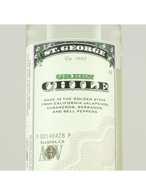 St. George Green Chile Vodka, California