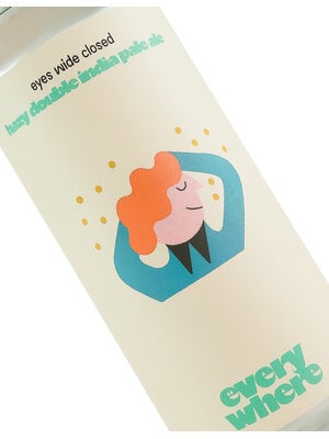 Everywhere Beer "Eyes Wide Closed" Hazy Double India Pale Ale 16oz Can - Orange, CA