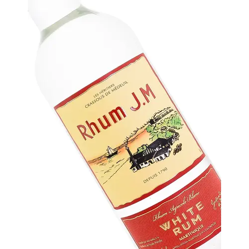Rhum J.M White Rum 1 Liter, Martinique