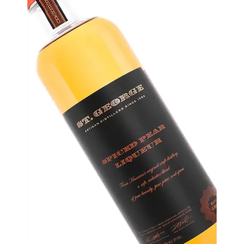 St. George Spiced Pear Liqueur, California
