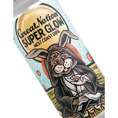 Great Notion Brewing "Super Glow" West Coast DIPA 16oz Can - Portland, OR