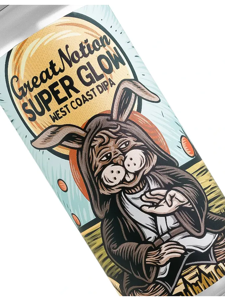 Great Notion Brewing "Super Glow" West Coast DIPA 16oz Can - Portland, OR