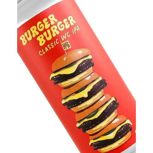 Highland Park Brewery "Burger Burger" Classic WC IPA 16oz Can - Los Angeles, CA