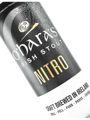 O'Hara's Irish Stout Nitro 440ml Can - Ireland