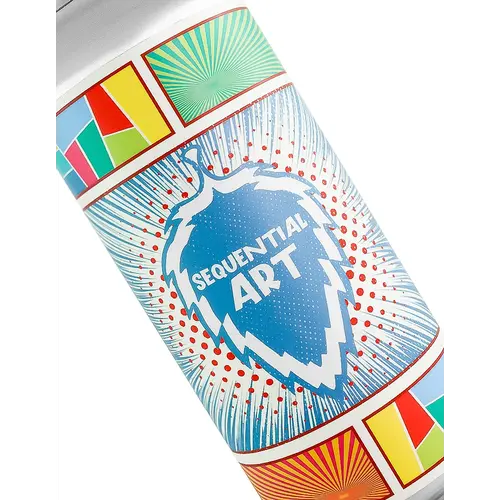 RaR Brewing/North Park Beer "Sequential Art" Hazy Double IPA 16oz Can - Cambridge, MD