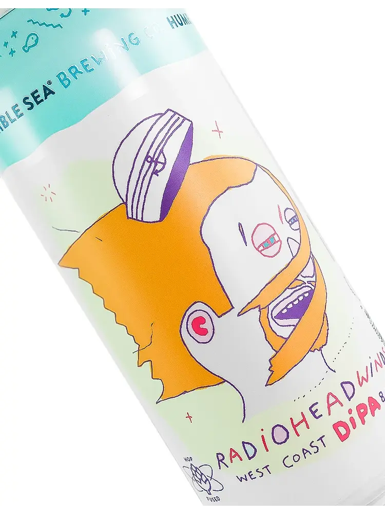 Humble Sea Brewing "Radiohead Winds" West Coast DIPA 16oz Can - Santa Cruz, CA