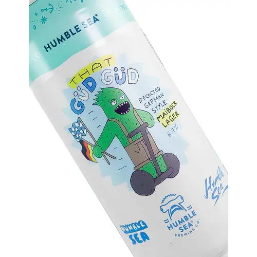 Humble Sea Brewing "That Gud Gud" Decocted German Style Maibock Lager 16oz Can - Santa Cruz, CA