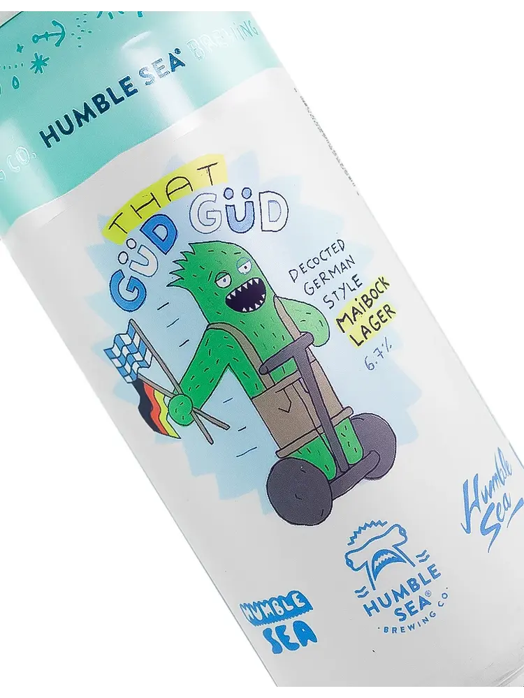 Humble Sea Brewing "That Gud Gud" Decocted German Style Maibock Lager 16oz Can - Santa Cruz, CA
