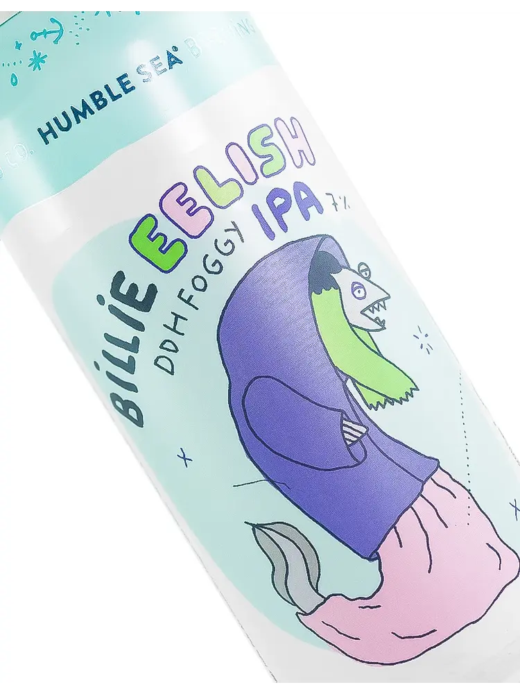 Humble Sea Brewing "Billie Eeelish" DDH Foggy IPA 16oz Can - Santa Cruz, CA