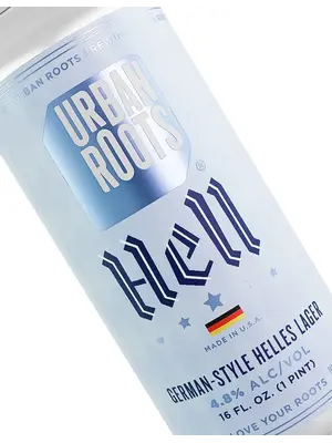 Urban Roots "Hell" Helles Lager 16oz Can - Sacramento, CA