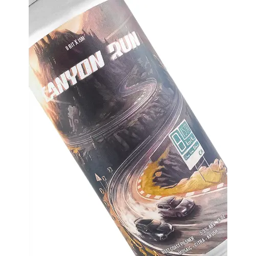 8 Bit Brewing/ISM Brewing  "Canyon Run" West Coast Pilsner 16oz Can - Murrieta, CA