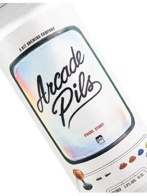 8 Bit Brewing "Arcade Pils" Pilsner 16oz Can - Murrieta, CA