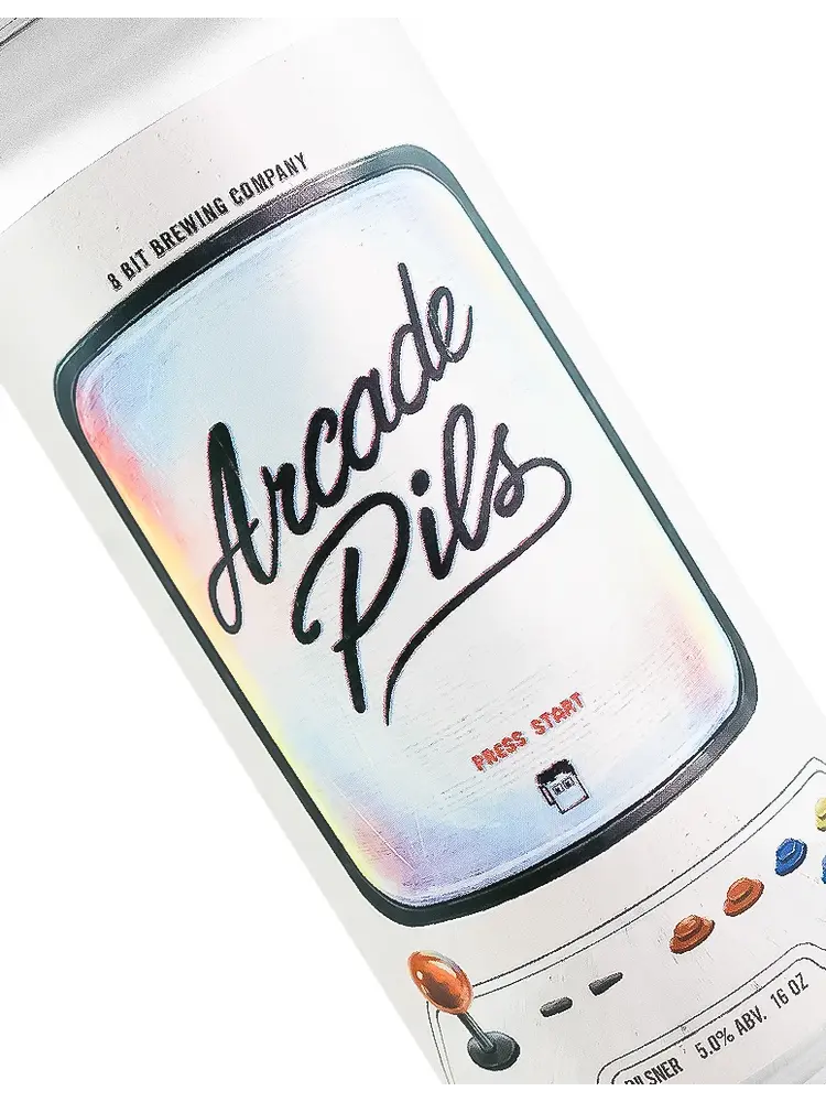 8 Bit Brewing "Arcade Pils" Pilsner 16oz Can - Murrieta, CA