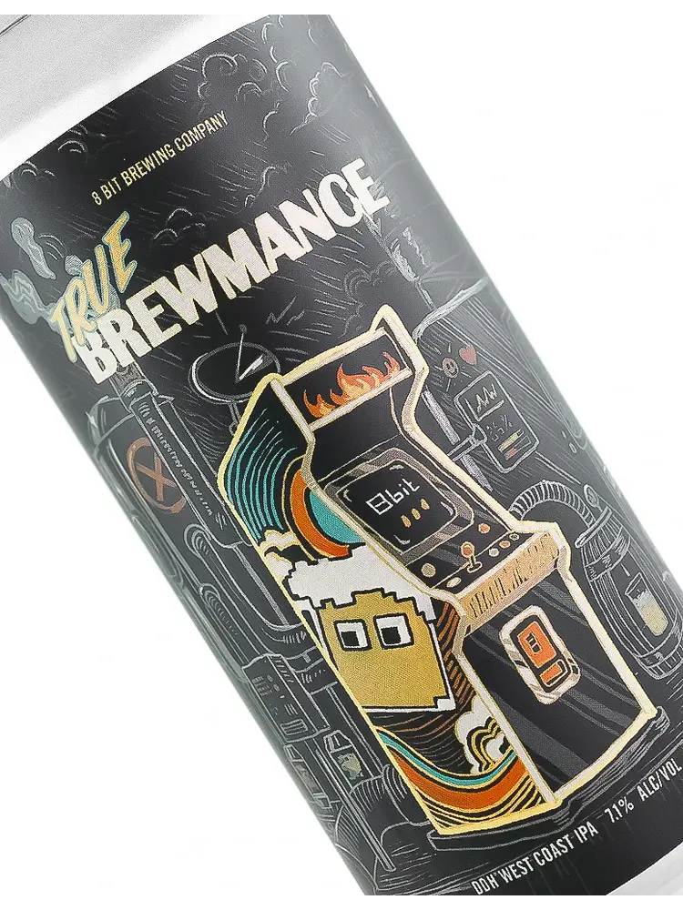 8 Bit Brewing "True Brewmance" DDH West Coast IPA 16oz Can - Murrieta, CA