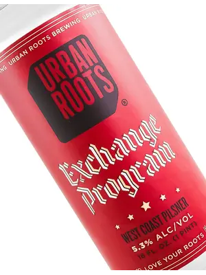Urban Roots Brewing "Exchange Program" West Coast Pilsner 16oz Can - Sacramento, CA