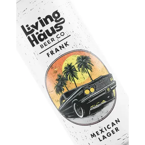 Living Haus Beer " Frank" Mexican Lager 16oz Can - Portland, OR