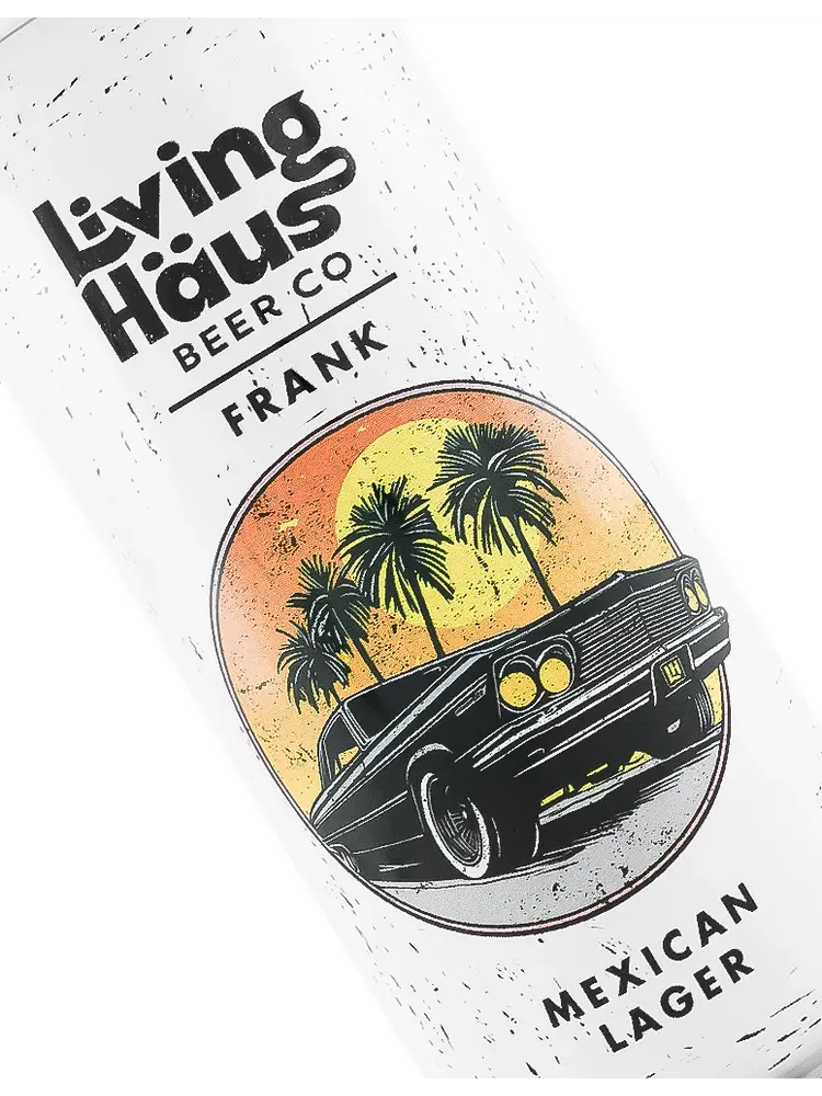 Living Haus Beer " Frank" Mexican Lager 16oz Can - Portland, OR