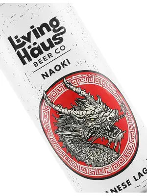 Living Haus Beer "Naoki" Japanese Lager 16oz Can - Portland, OR