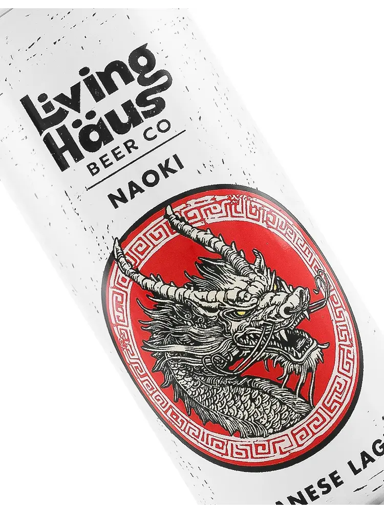 Living Haus Beer "Naoki" Japanese Lager 16oz Can - Portland, OR