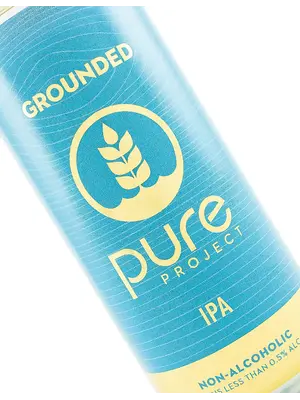 Pure Project "Grounded" Non-Alcoholic IPA 16oz Can - San Diego, CA