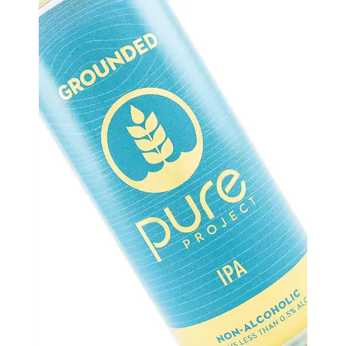 Pure Project "Grounded" Non-Alcoholic IPA 16oz Can - San Diego, CA