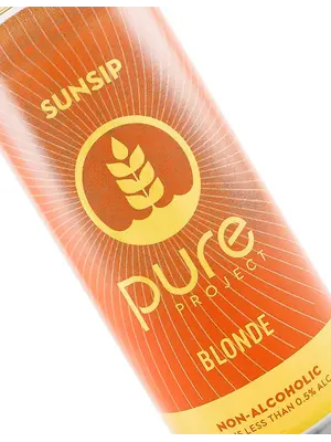 Pure Project "Sunsip" Non-Alcoholic Blonde 16oz Can - San Diego, CA